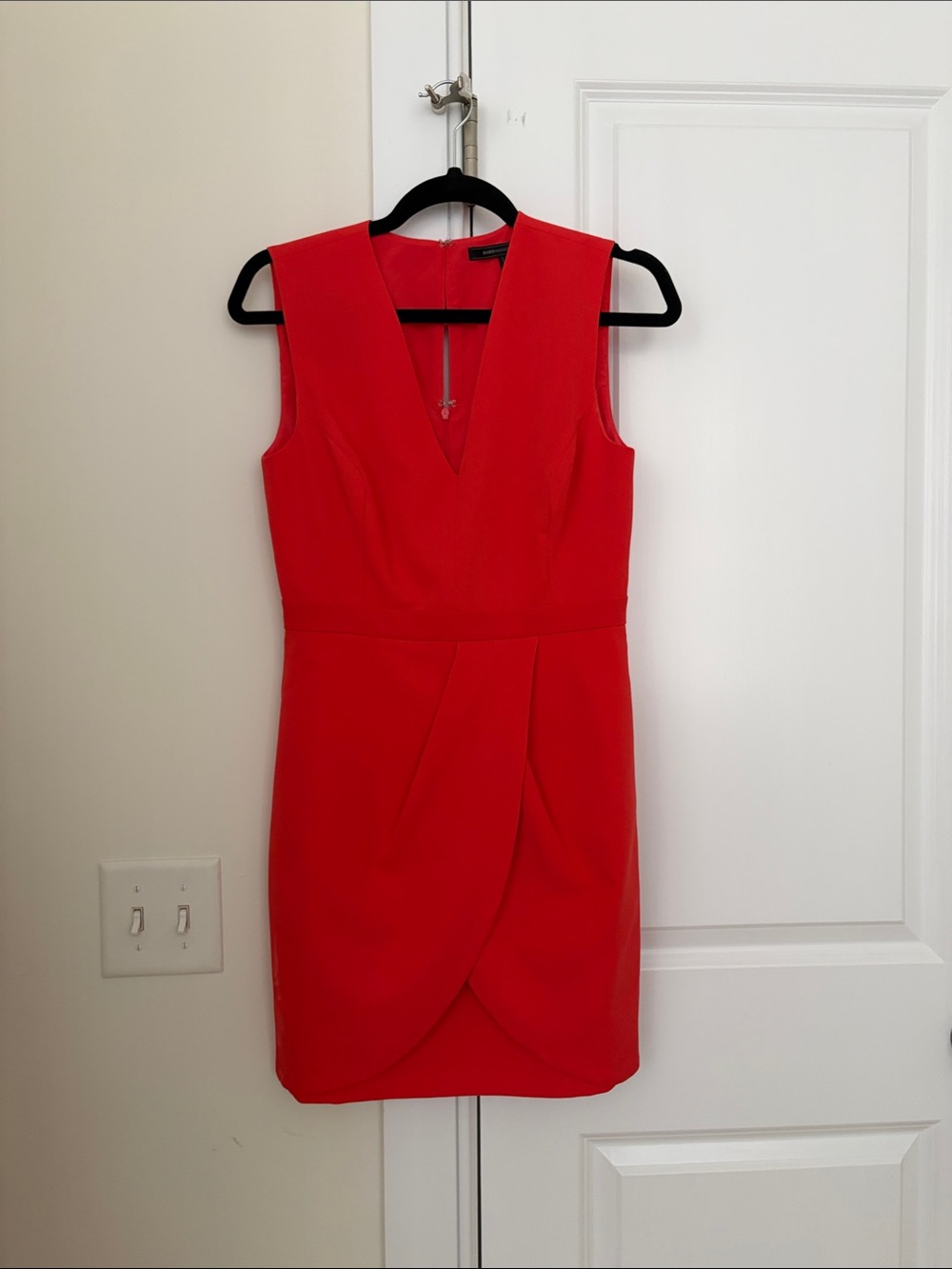 NWOT BCBG red mini dress